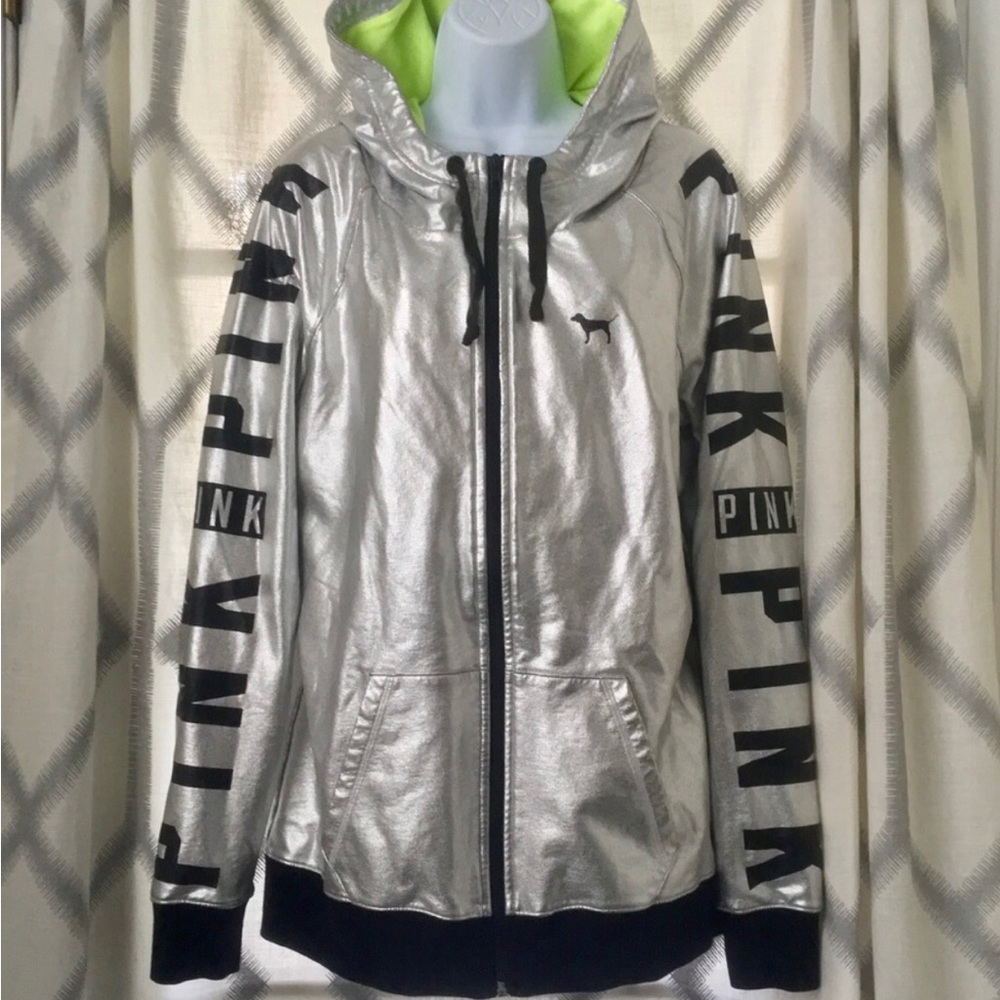 PINK VS Metallic Hoodie Limited Edition